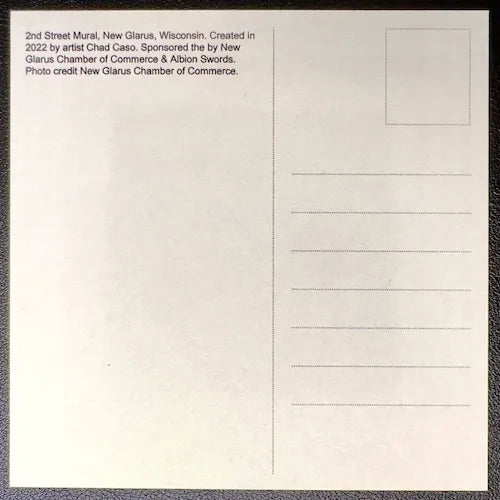 New Glarus Mural Post Card