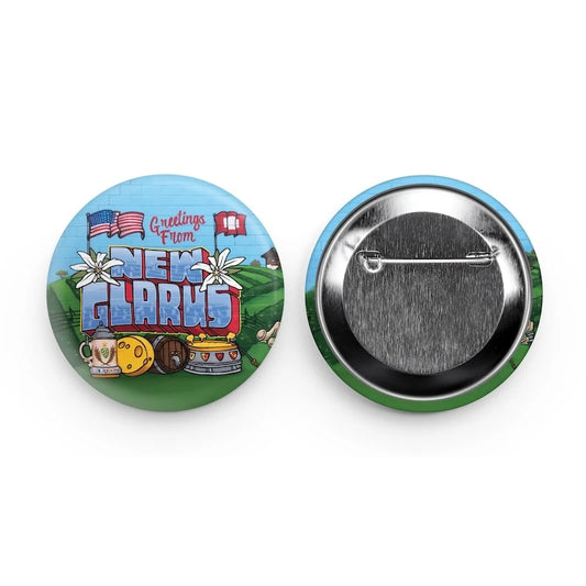 New Glarus Mural Buttons (2")
