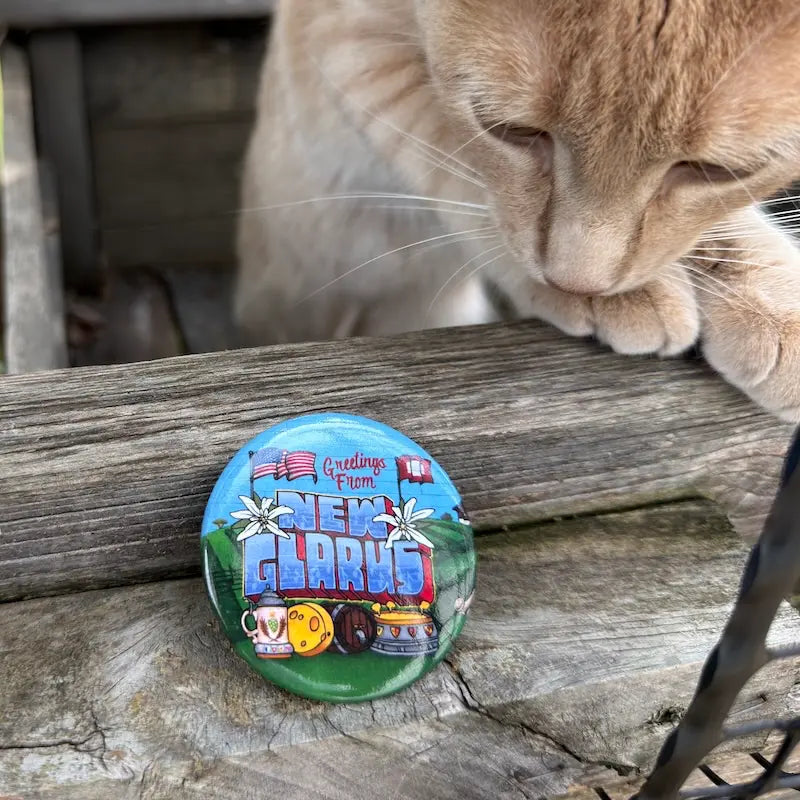 New Glarus Mural Buttons (2")