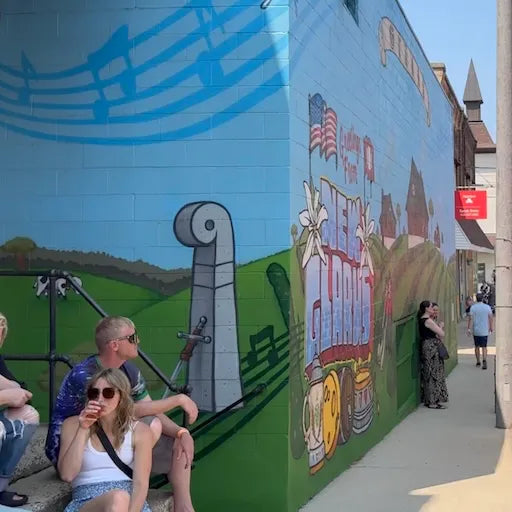 Mural Action Shot