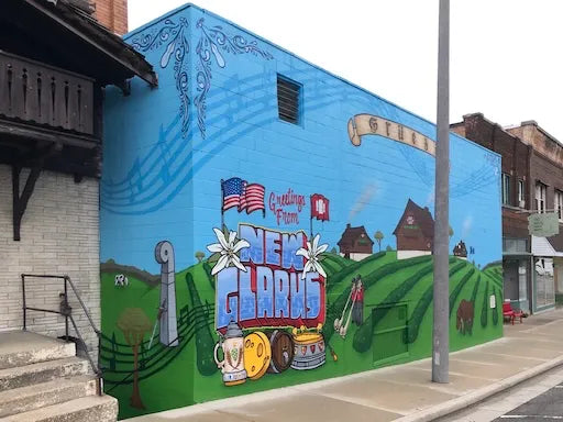 New Glarus Mural Side View