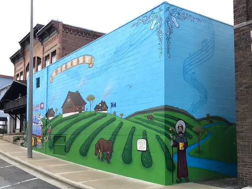 New Glarus Mural Side View