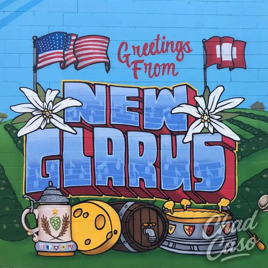 New Glarus Mural Post Card