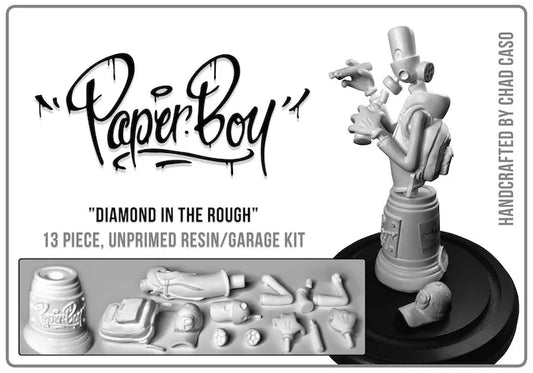 PaperBoy Sculpture