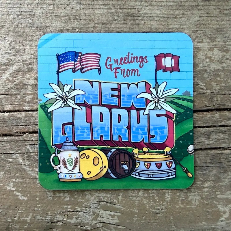 New Glarus Mural Magnets (3")